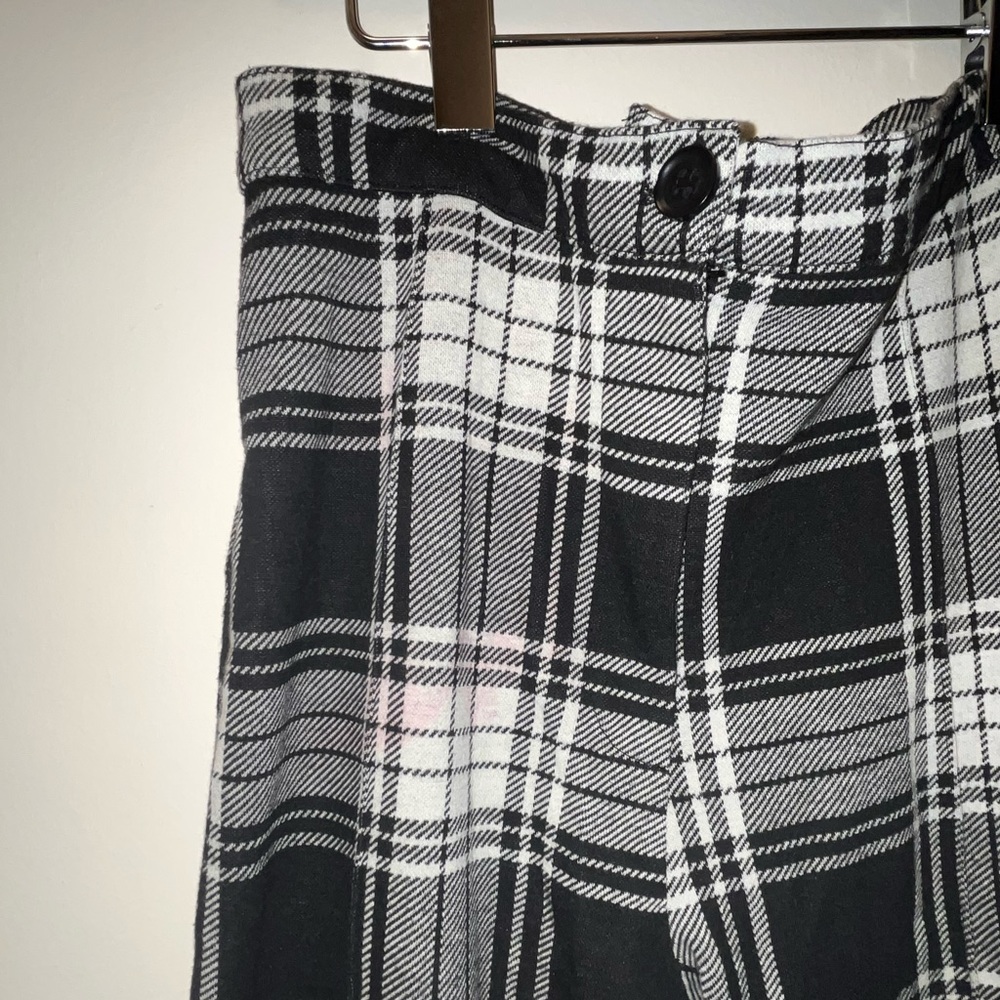 Free people wool plaid pants